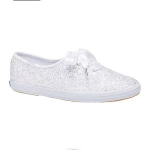 Keds x Kate Spade New York Champion Glitter - White
